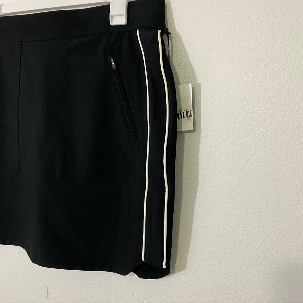 NWT Belyn Key Ladies Size Small Black and White Skorts - Picture 9 of 10
